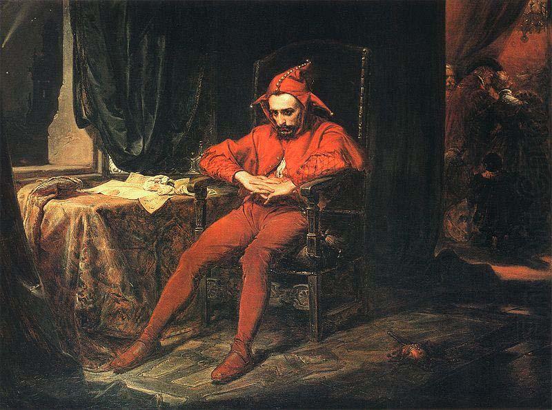 Jan Matejko Stanczyk by Jan Matejko china oil painting image